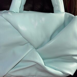Mint Grern Puff Bag